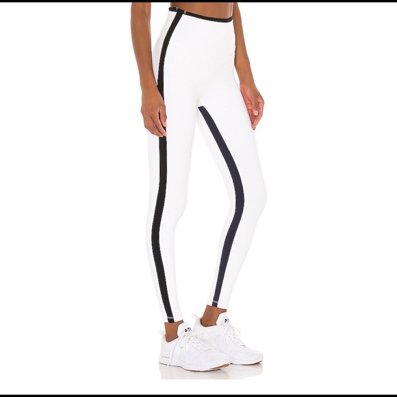 Splits59 - High Waist 7/8 Legging in Off White - Picture 5 of 5